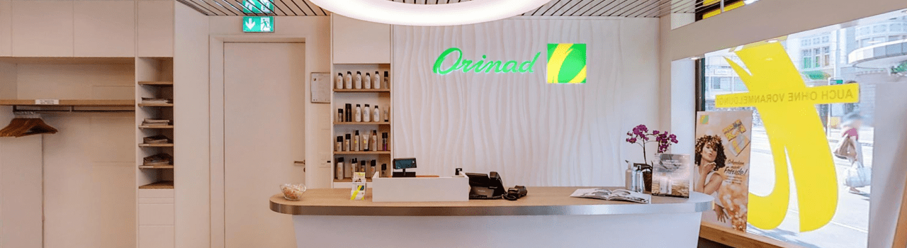 Coiffeur Zürich Eingangsbereich Orinad Oerlikon