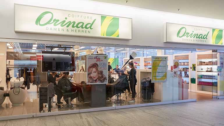 Coiffeur Winterthur Stadttor, Orinad Coiffure Aussenansicht
