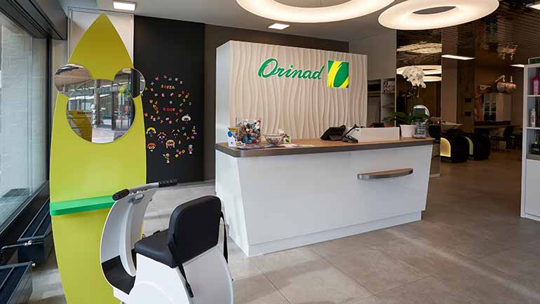 Innenansicht Orinad Coiffeur Zürich Witikon