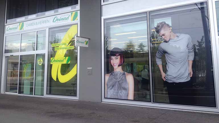 Orinad Coiffeur WestLink, Altstetten, Aussenansicht
